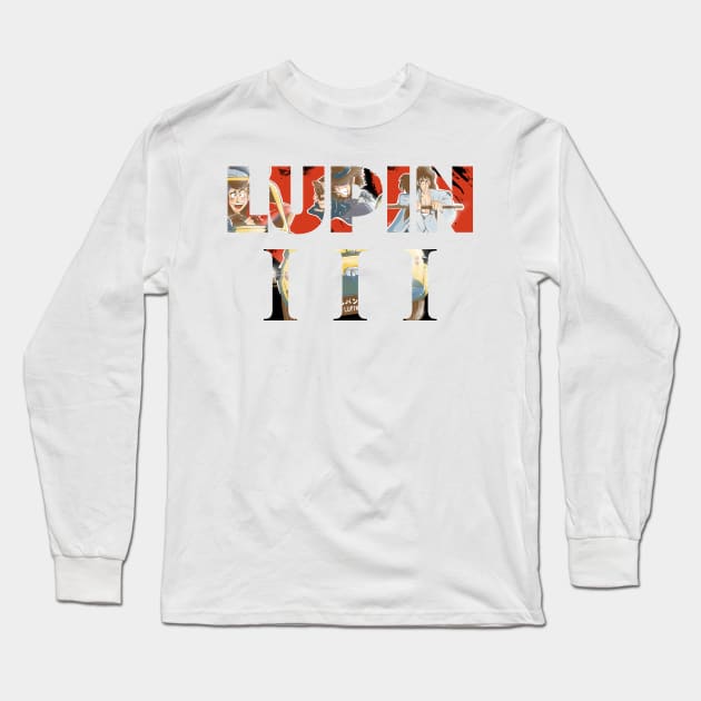 Lupin III Long Sleeve T-Shirt by itsdanielle91